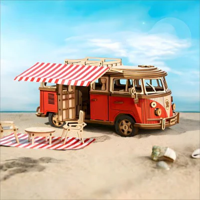 Puzzle 3d voiture - voksBus™ – Image 7
