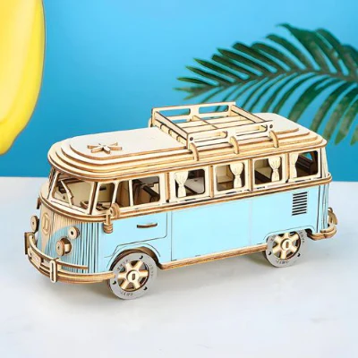 Puzzle 3d voiture - voksBus™ – Image 6